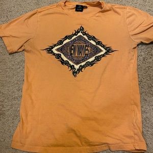 Cotton On Graphic T-shirt. Color is bold orange. Gently worn.